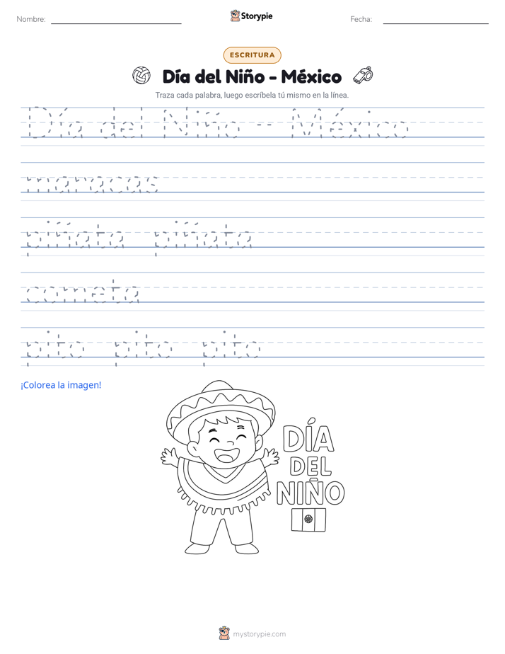 Práctica de Escritura