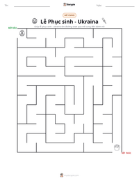 Xem trước tài liệu in sẵn Lễ Phục sinh - Ukraina