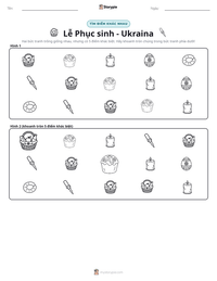Xem trước tài liệu in sẵn Lễ Phục sinh - Ukraina