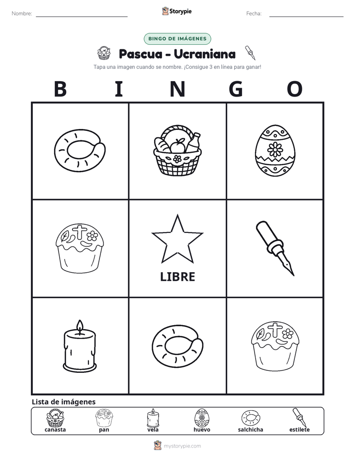 Bingo de Imágenes