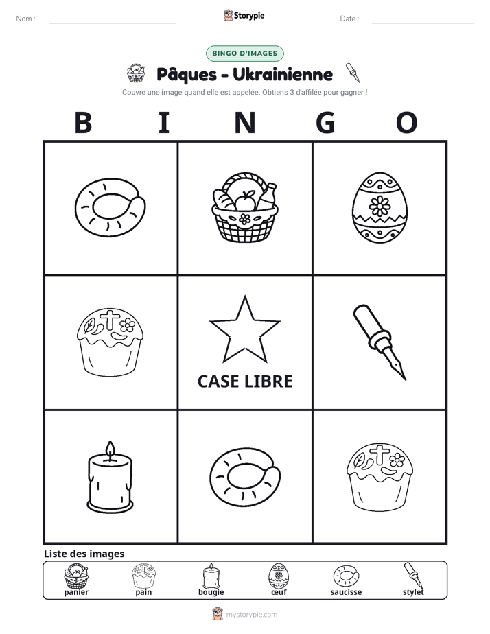 Bingo d'Images