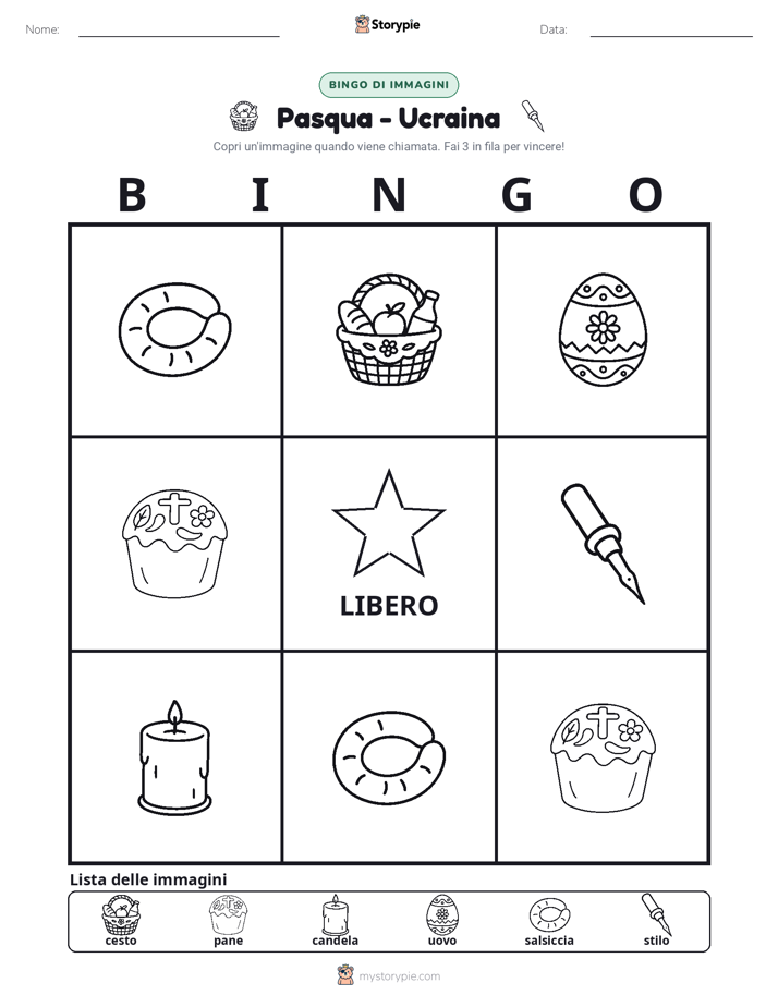 Bingo delle Immagini