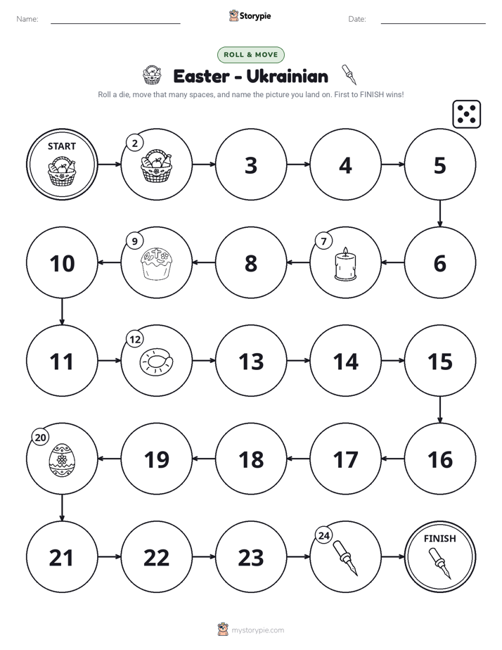 Roll & Move Game