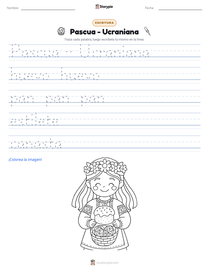 Práctica de Escritura