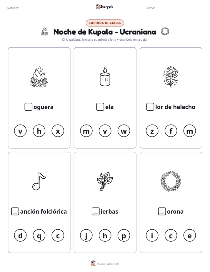Sonidos Iniciales