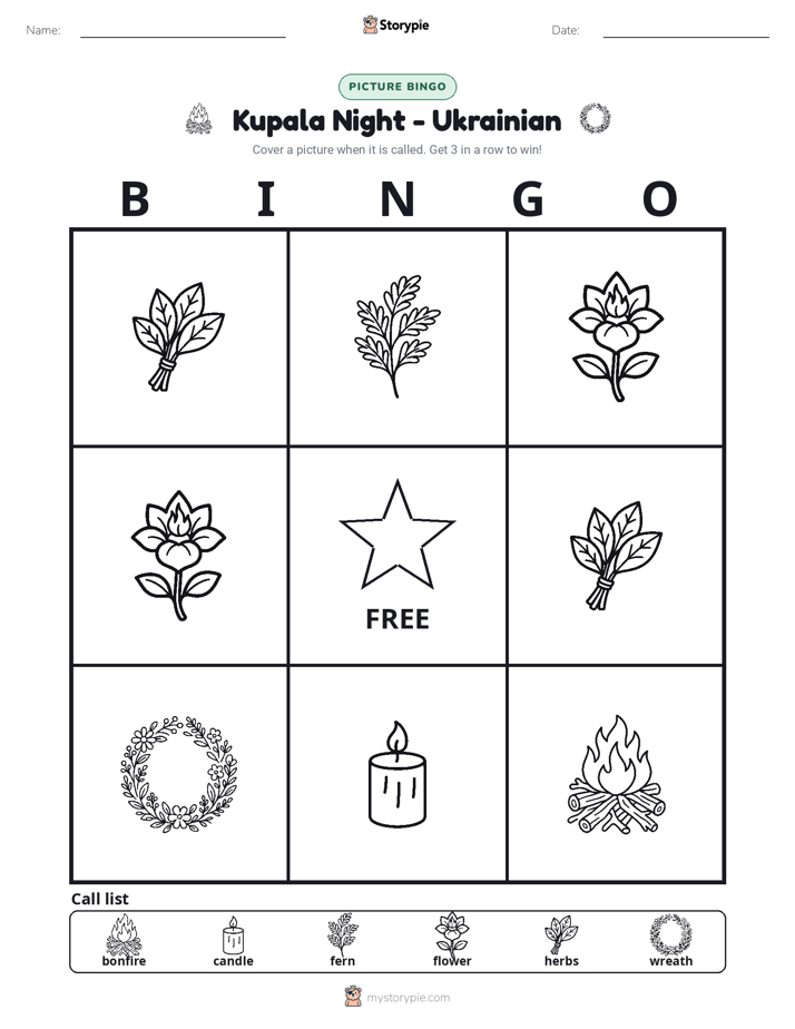 Picture Bingo