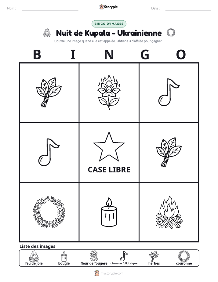Bingo d'Images