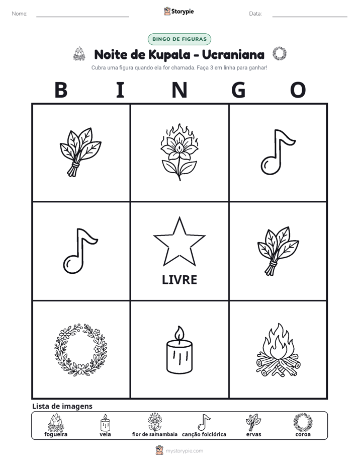 Bingo de Imagens