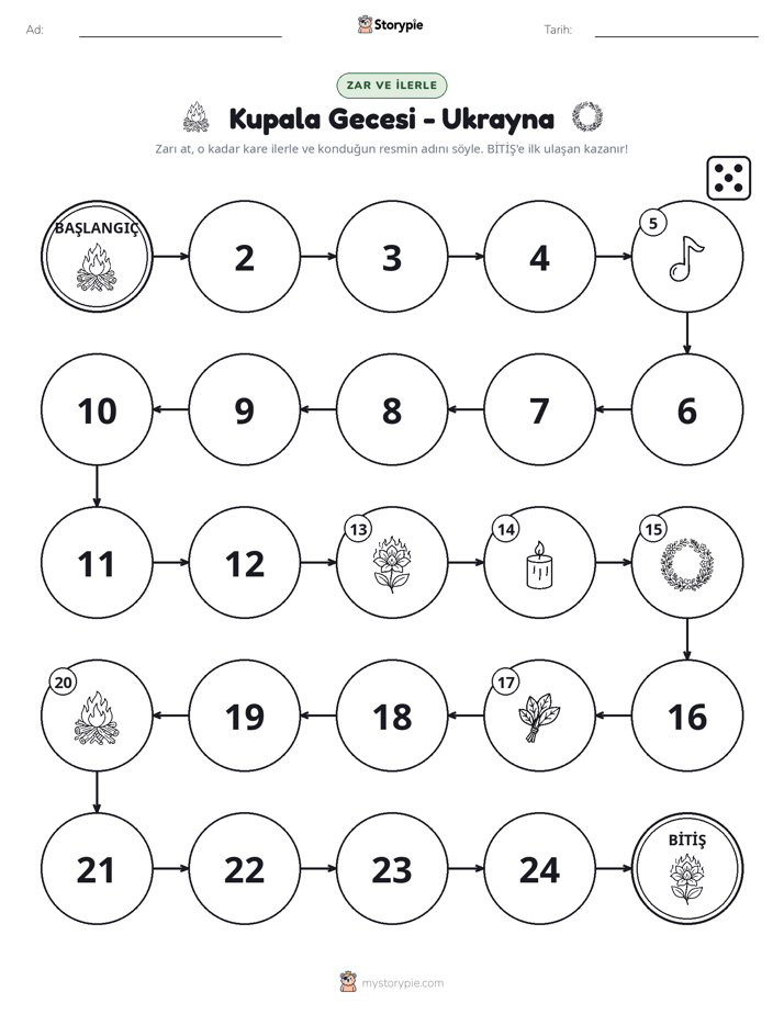 Yuvarla & Hareket Et Oyunu
