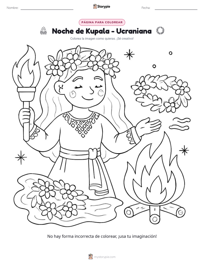 Página para Colorear
