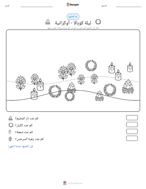 مشهد العد