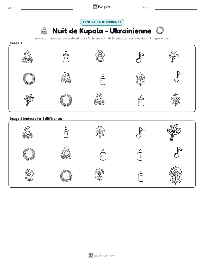 Trouvez les Différences
