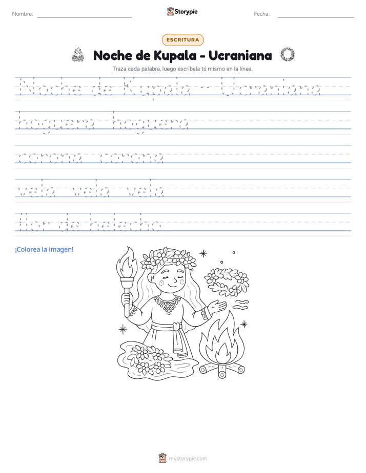 Práctica de Escritura