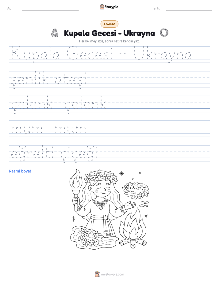 Yazma Pratiği
