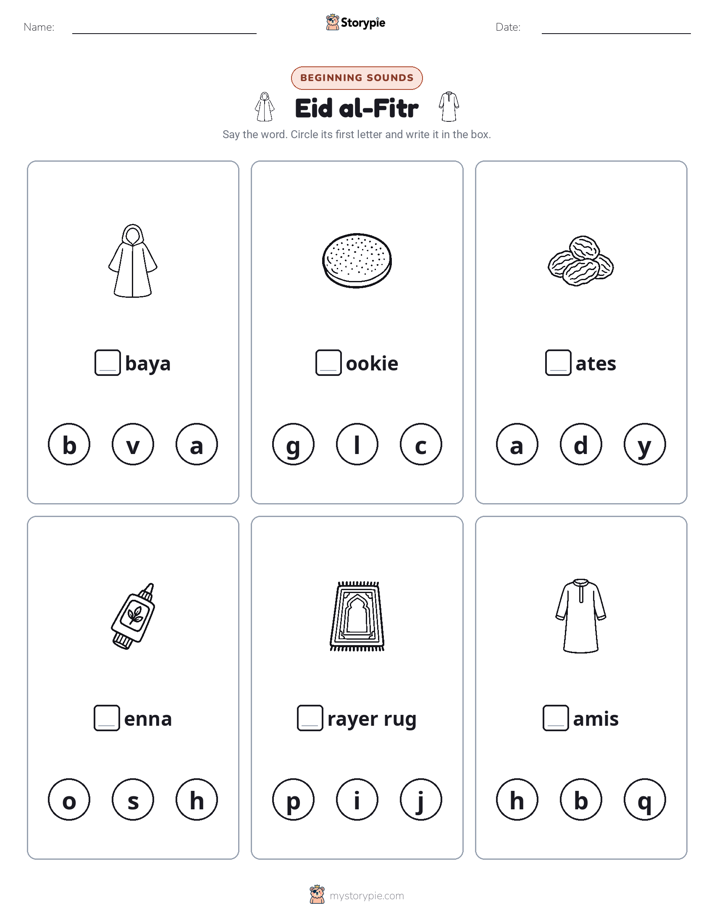 Beginning Sounds