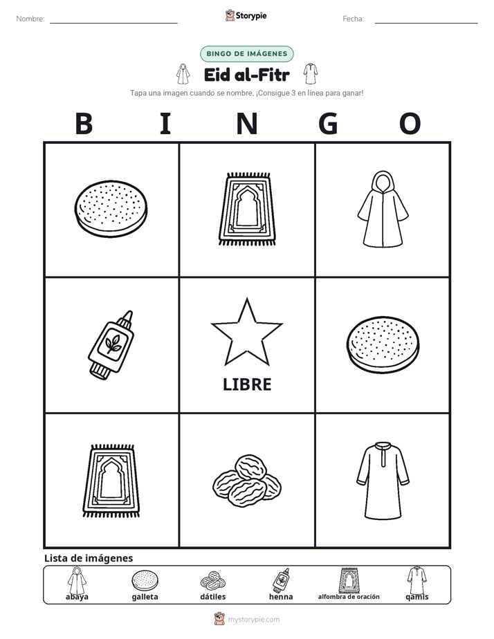 Bingo de Imágenes