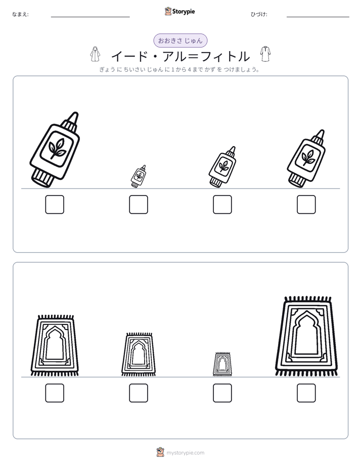 サイズ順