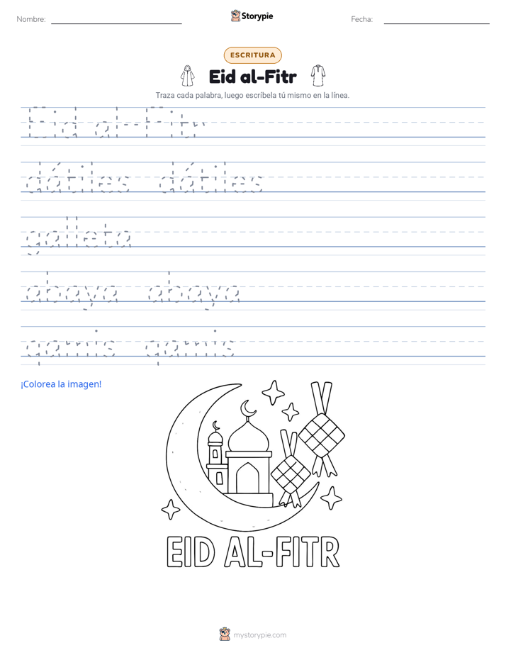 Práctica de Escritura