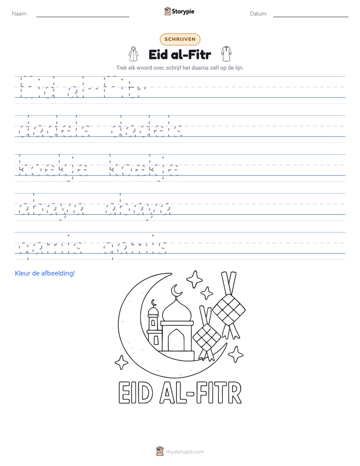Schrijf Oefening