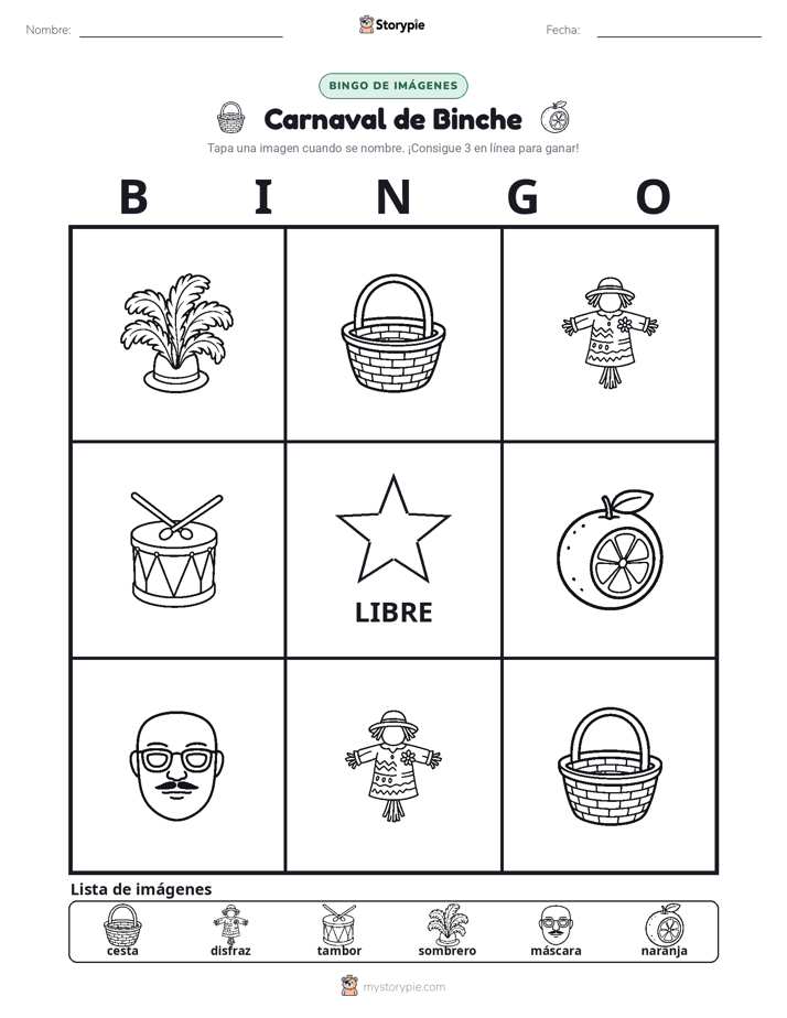 Bingo de Imágenes