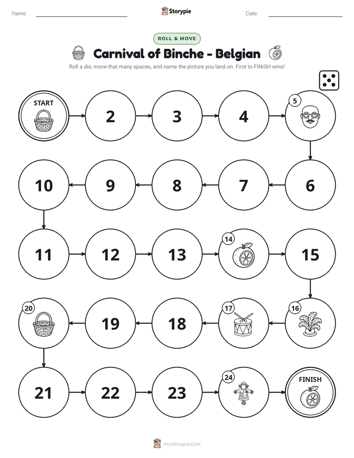 Roll & Move Game