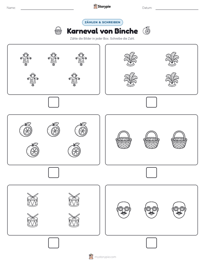 Zählen & Schreiben