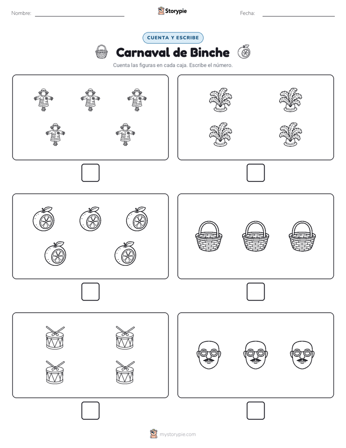 Cuenta y Escribe