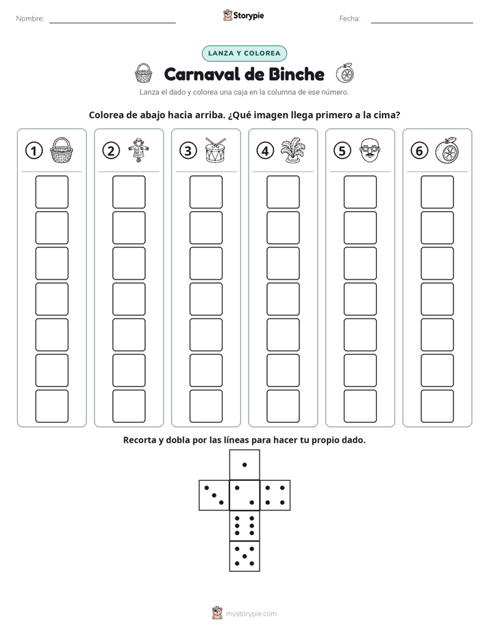 Rueda y Colorea