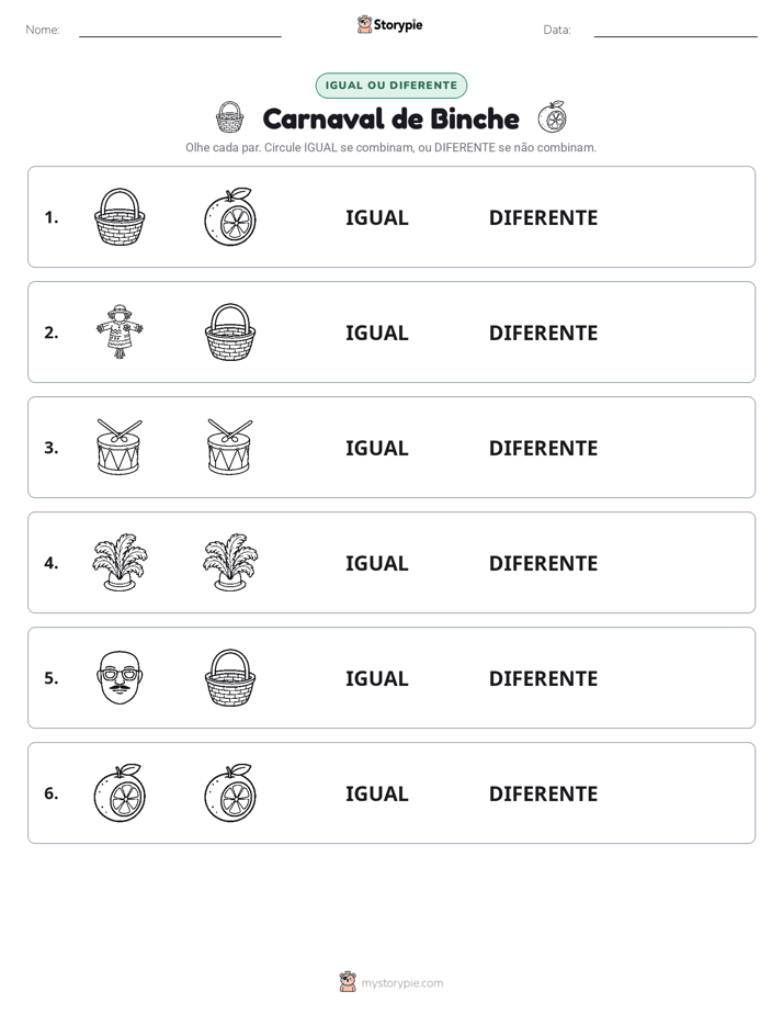 Igual ou Diferente