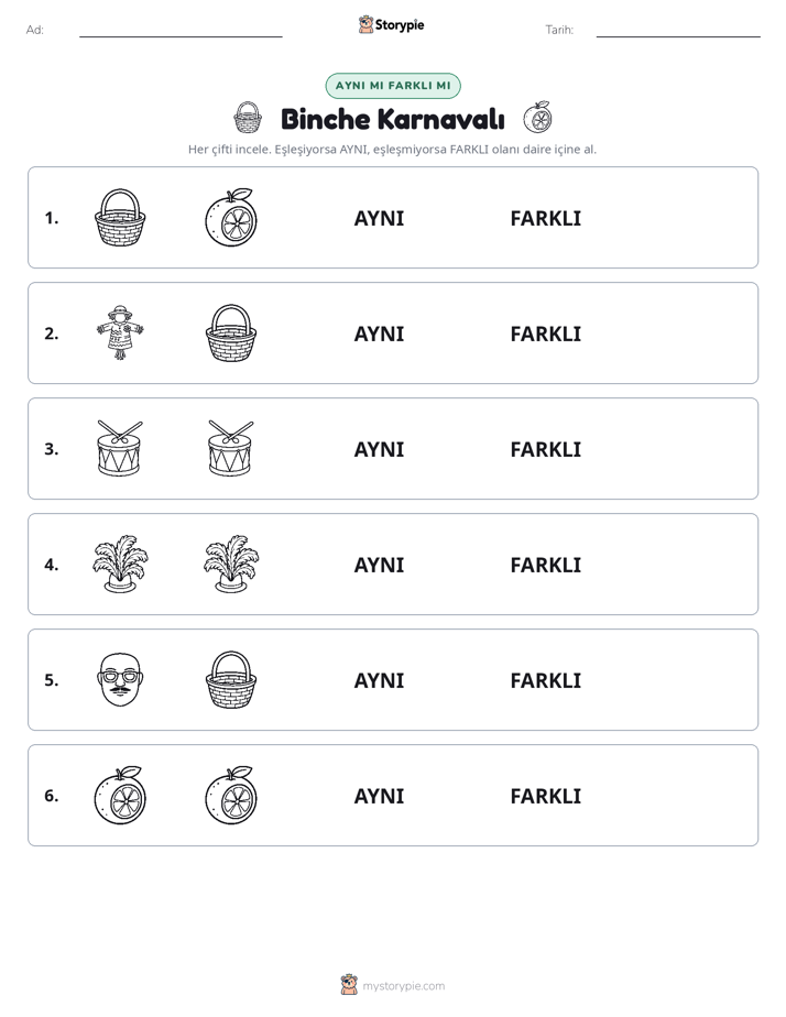 Aynı mı Farklı mı