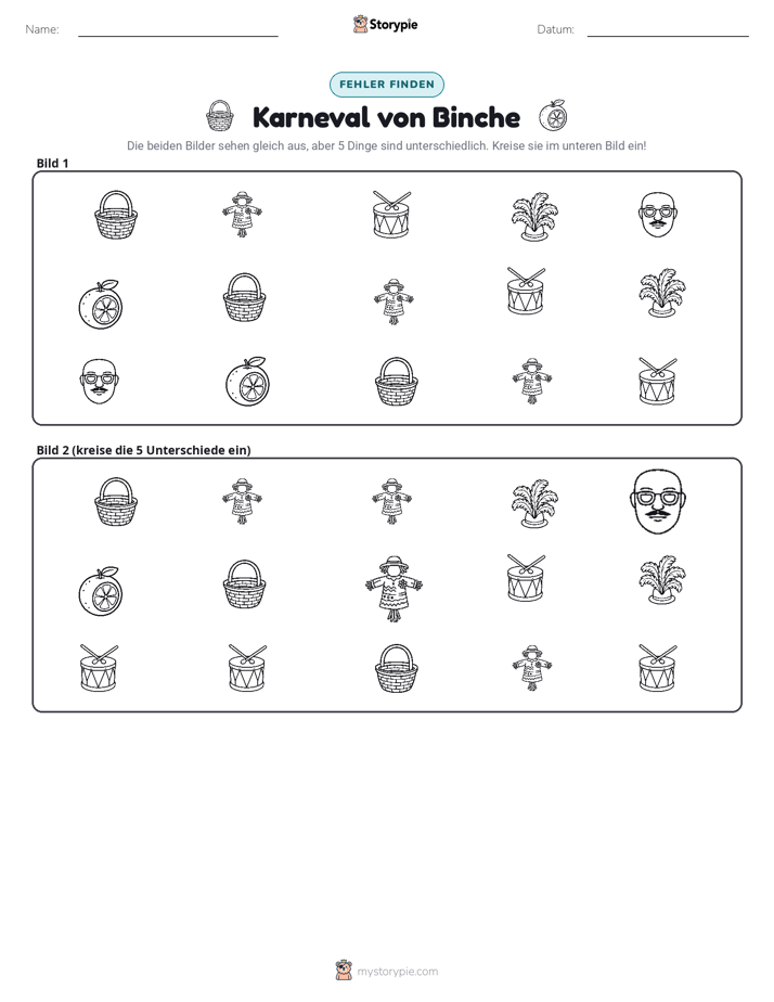 Finde den Unterschied