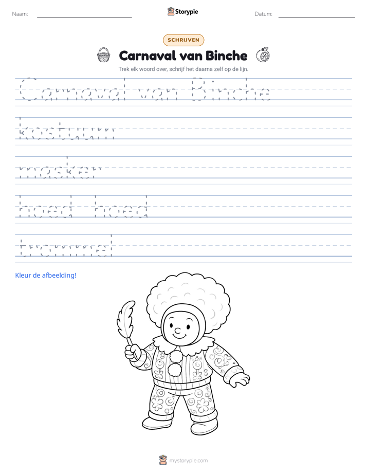 Schrijf Oefening
