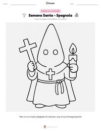 Anteprima della scheda stampabile di Semana Santa - Spagnola