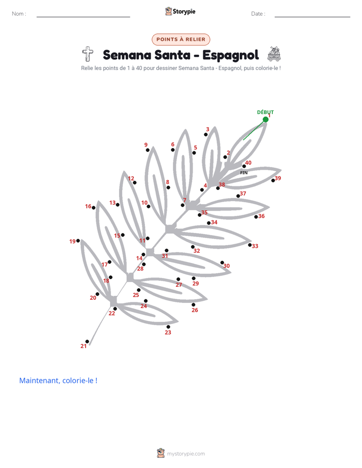 Relie les points