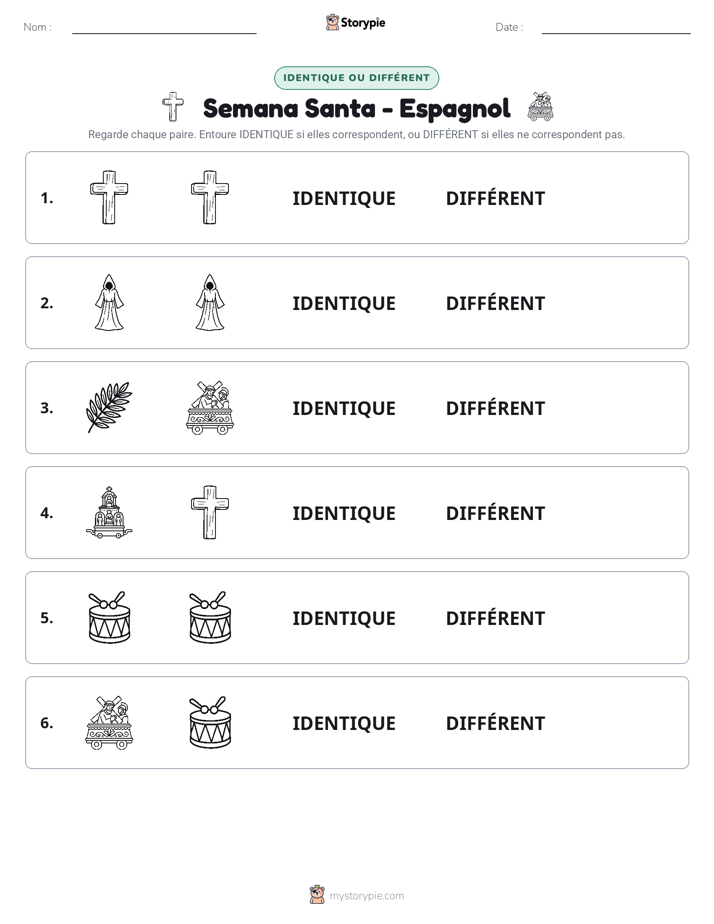 Identique ou Différent