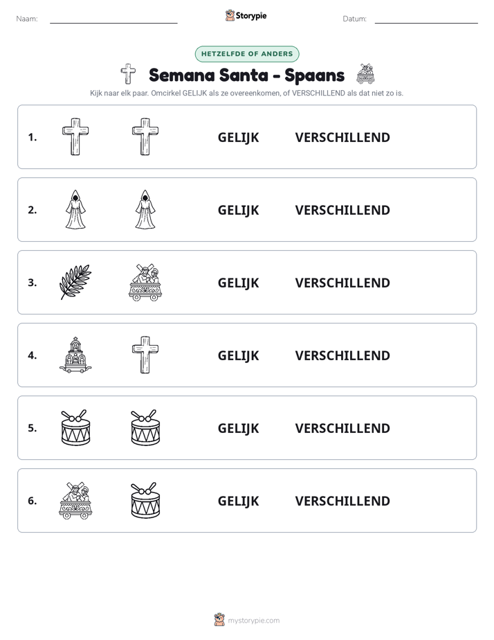 Zelfde of Verschillend