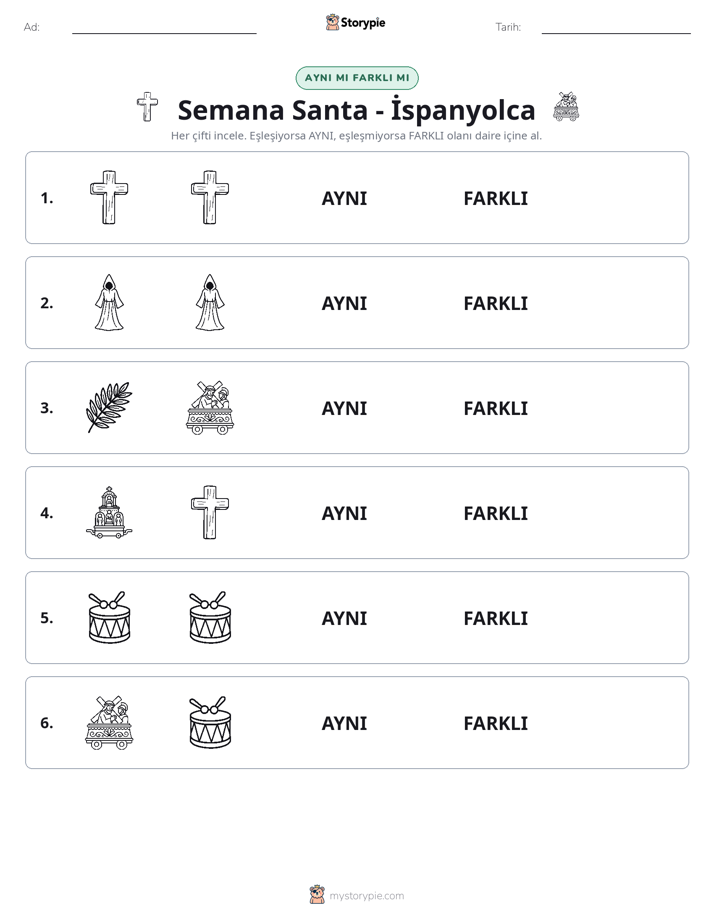 Aynı mı Farklı mı