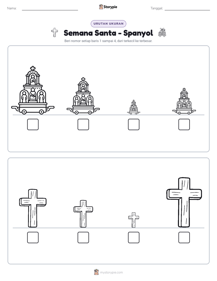 Urutan Ukuran
