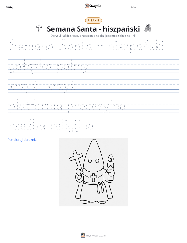 Ćwiczenie Pisania