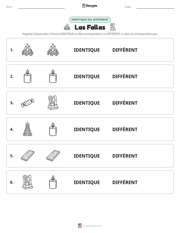 Identique ou Différent