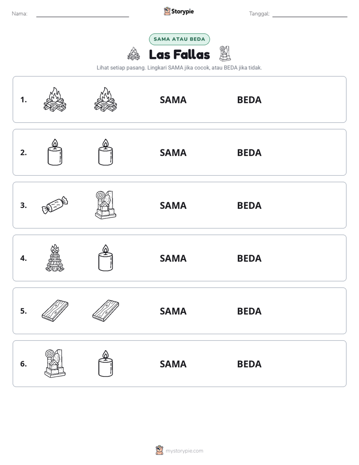 Sama atau Berbeda