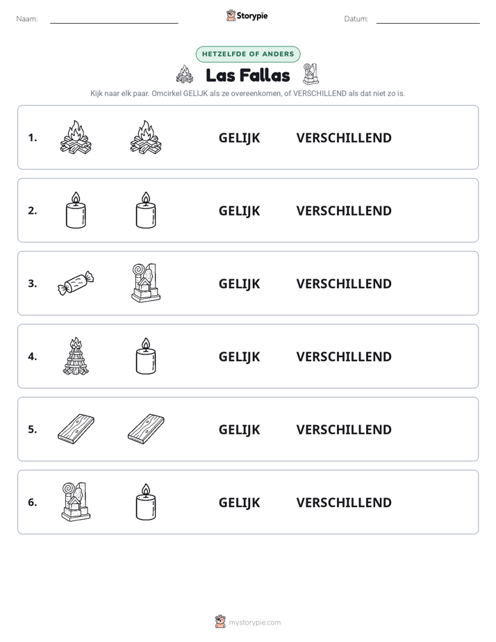 Zelfde of Verschillend