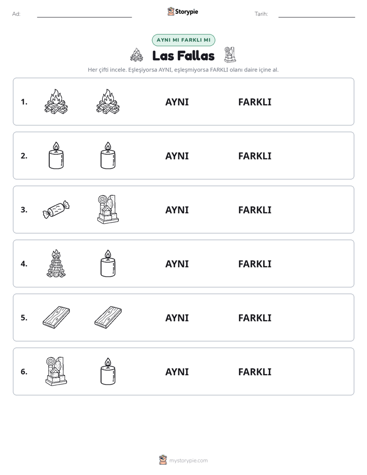 Aynı mı Farklı mı