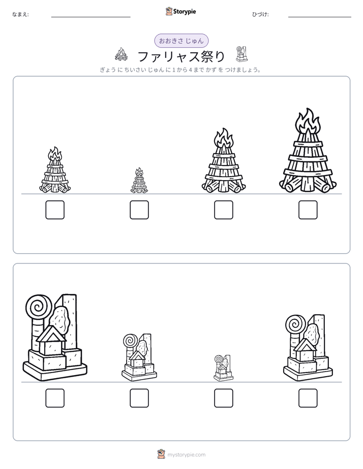 サイズ順