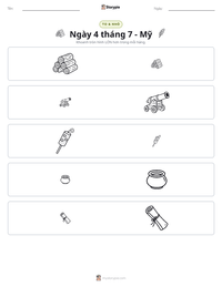 Xem trước tài liệu in sẵn Ngày 4 tháng 7 - Mỹ