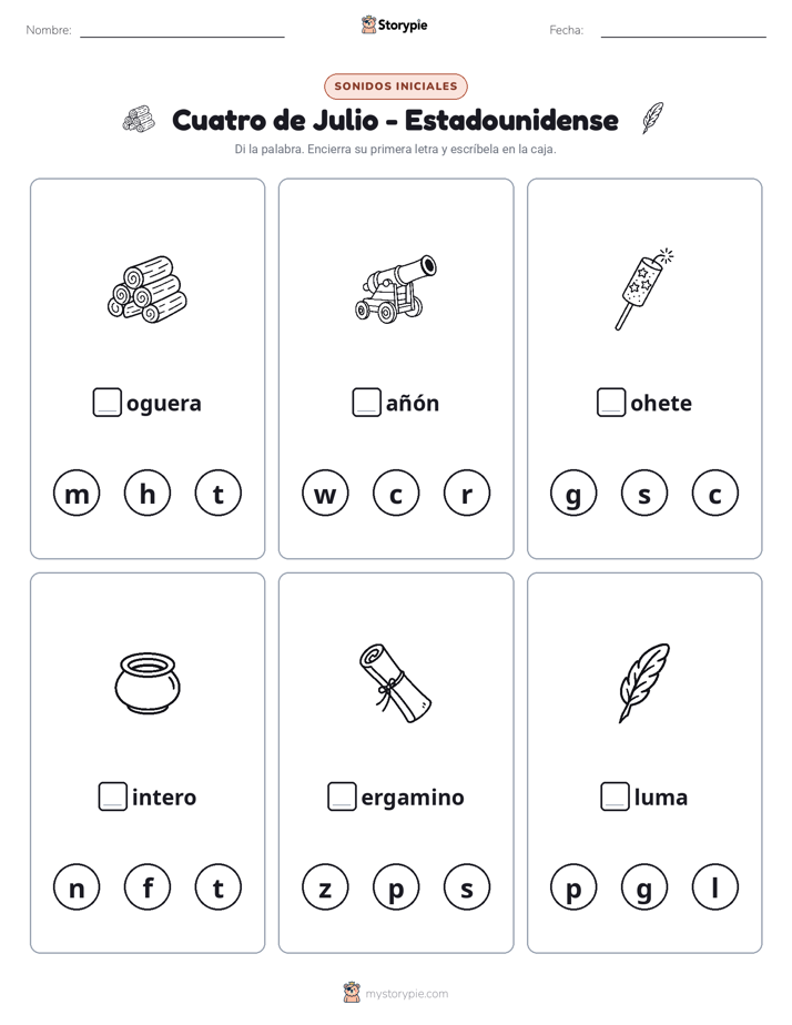 Sonidos Iniciales