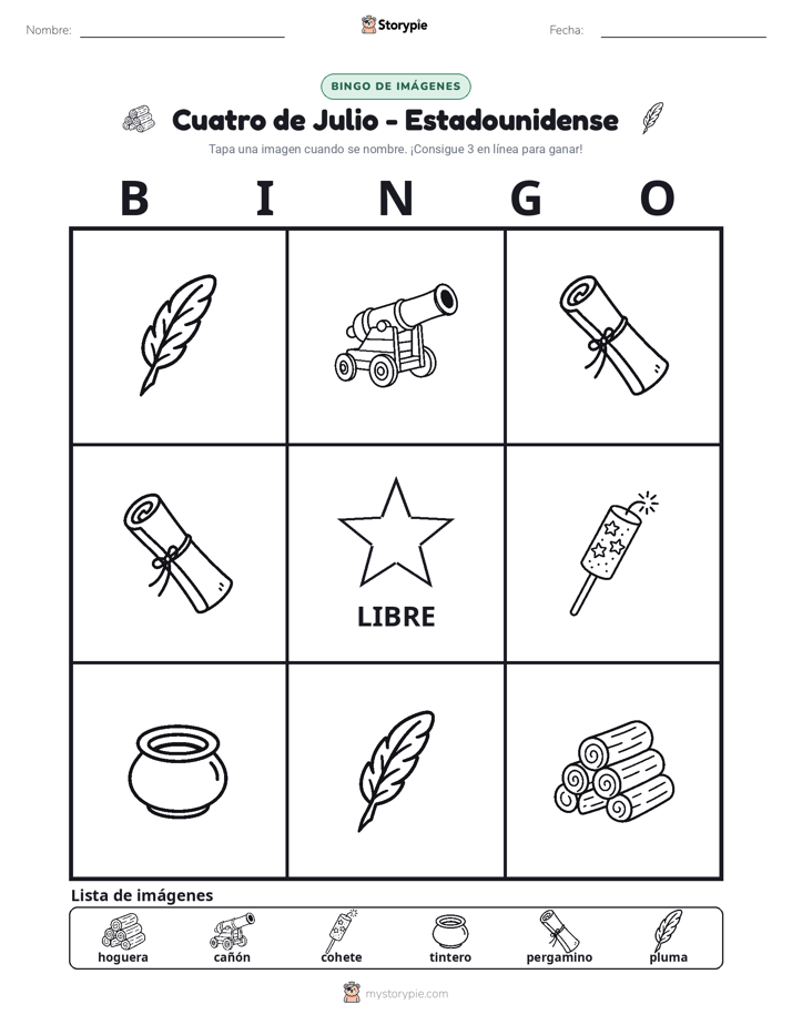 Bingo de Imágenes