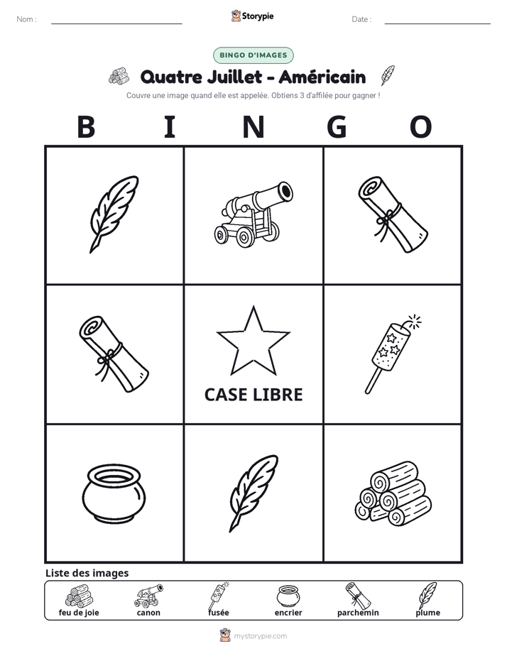 Bingo d'Images