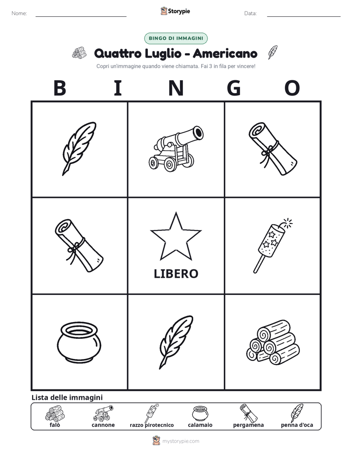 Bingo delle Immagini