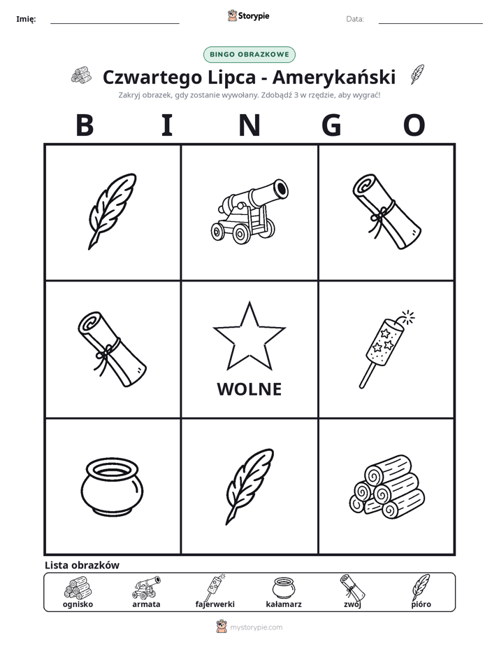 Bingo obrazkowe
